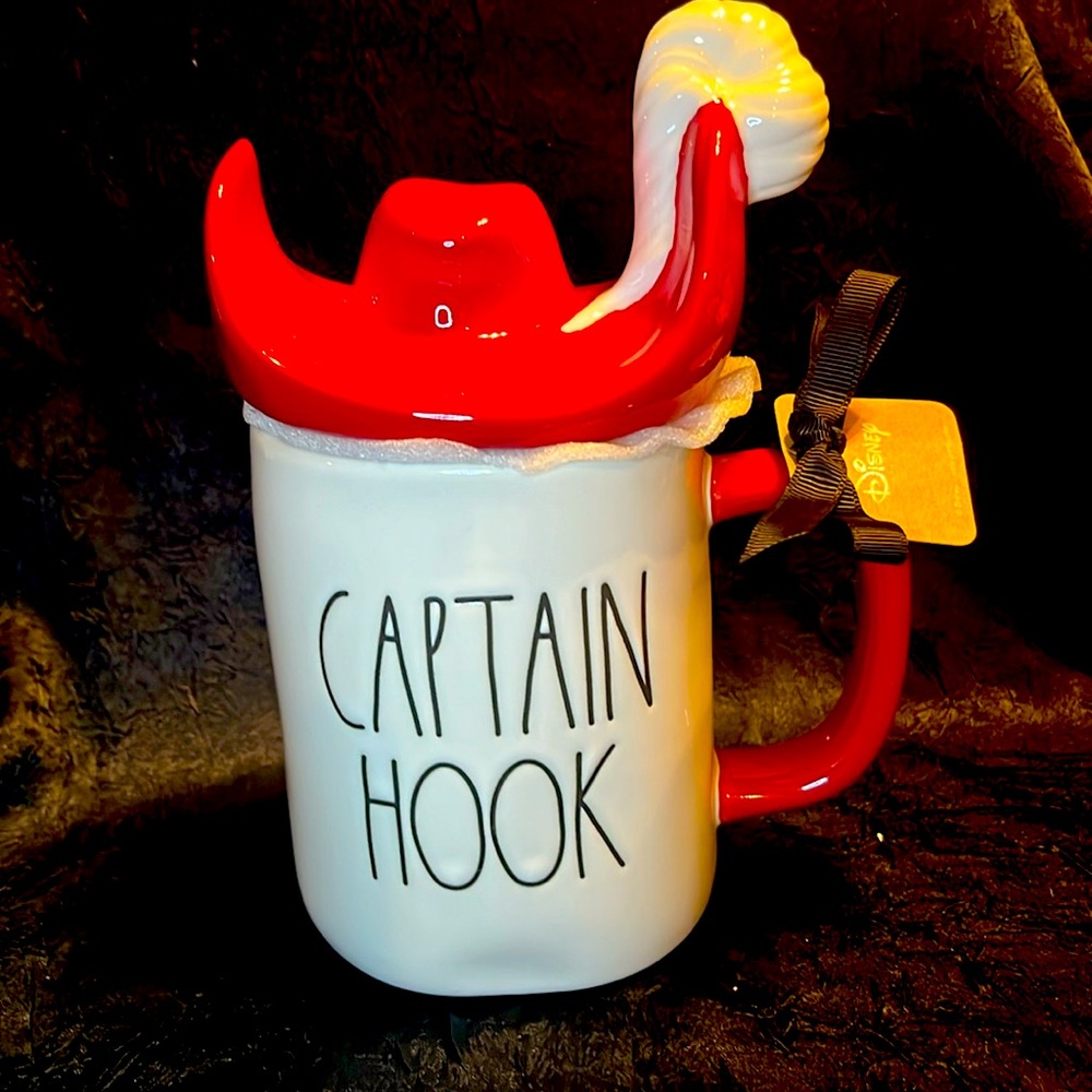 Disney Collab with Ray Dunn, Captain Hook coffee mug.